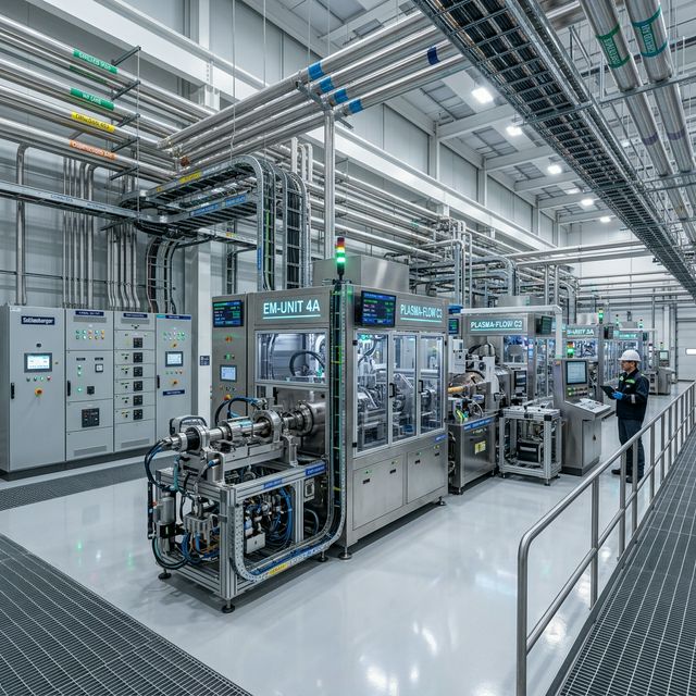 Detalle detallado de Planta EM - Electromecánica